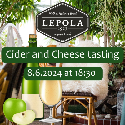 Cider and cheese tasting 